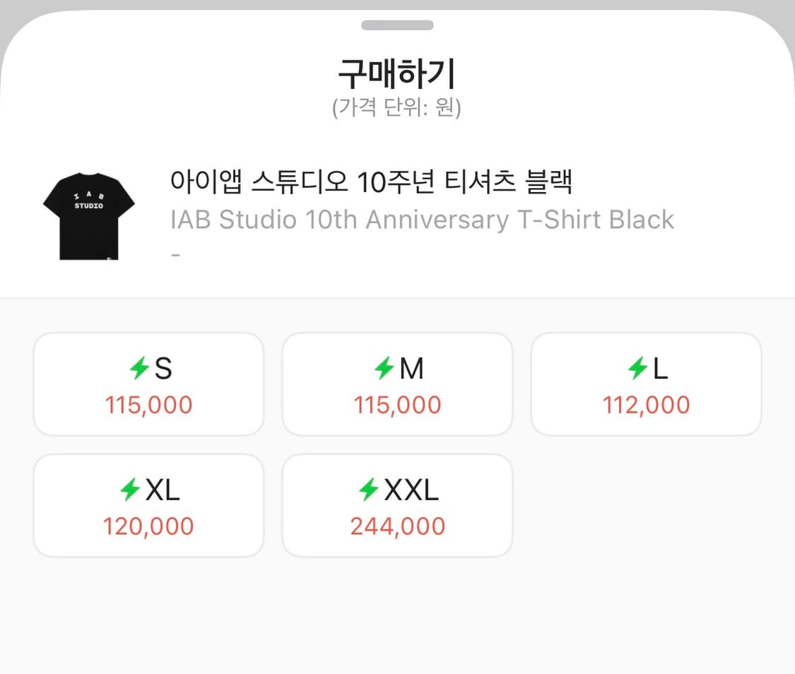 아이앱스튜디오 10주년 블랙 XL 상품이미지6