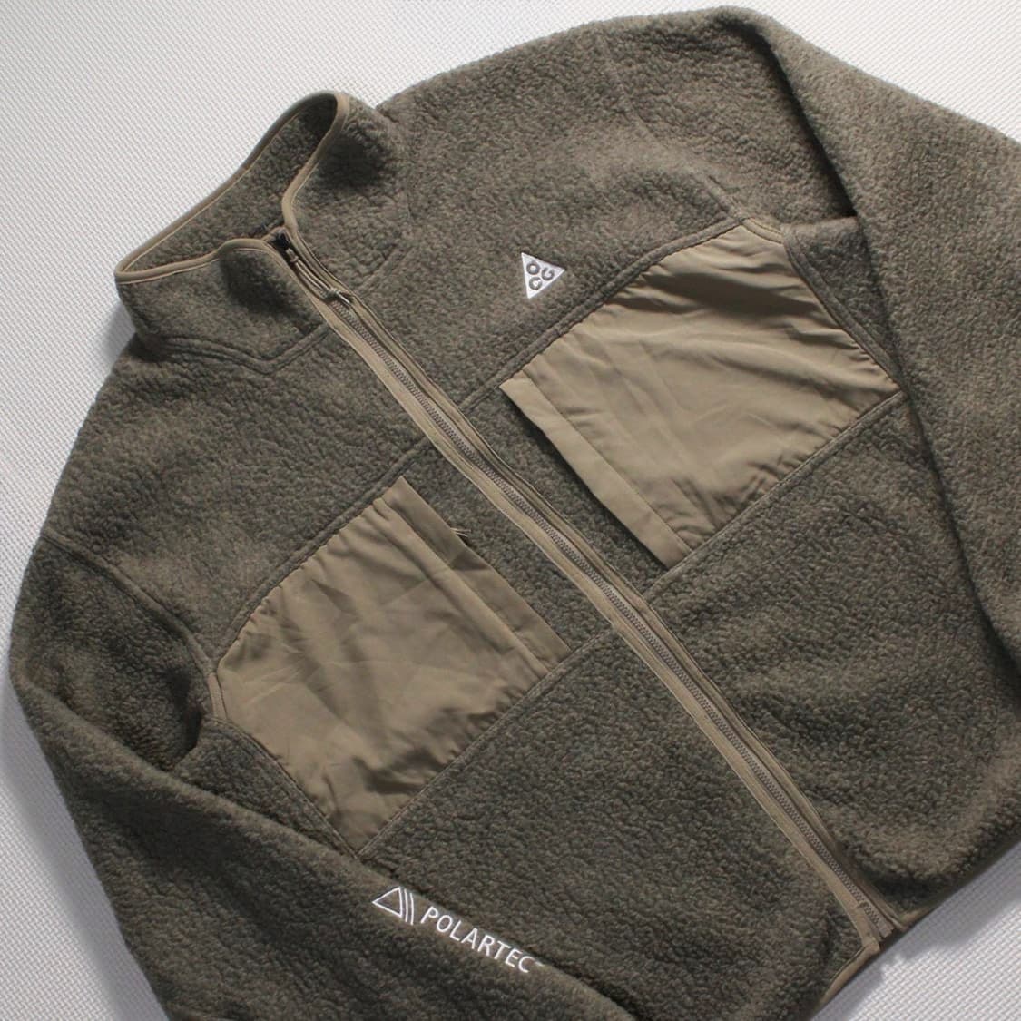 ACG 아크틱 울프 카키 후리스 집업 상품이미지2