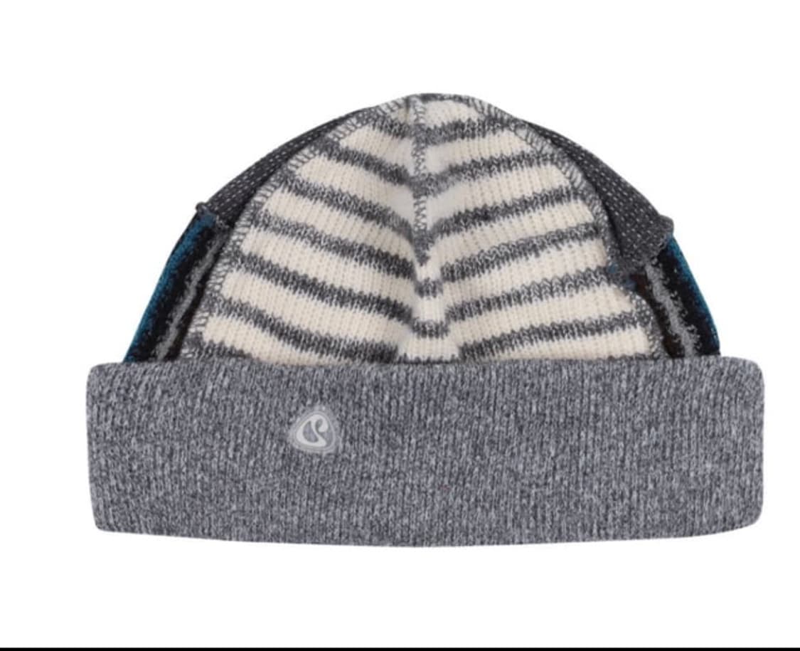 코이세이오 패치워크 비니 그레이 상품이미지1