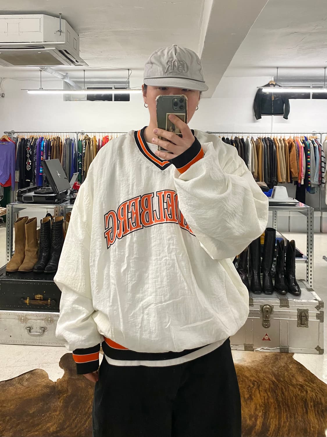 90s HOLLOWAY warm-up shirts 90년대 미국빈티지 상품이미지7