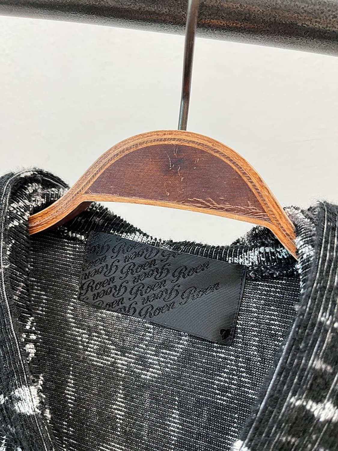 여) Roen 00s 벨벳 토끼 후드집업  상품이미지5