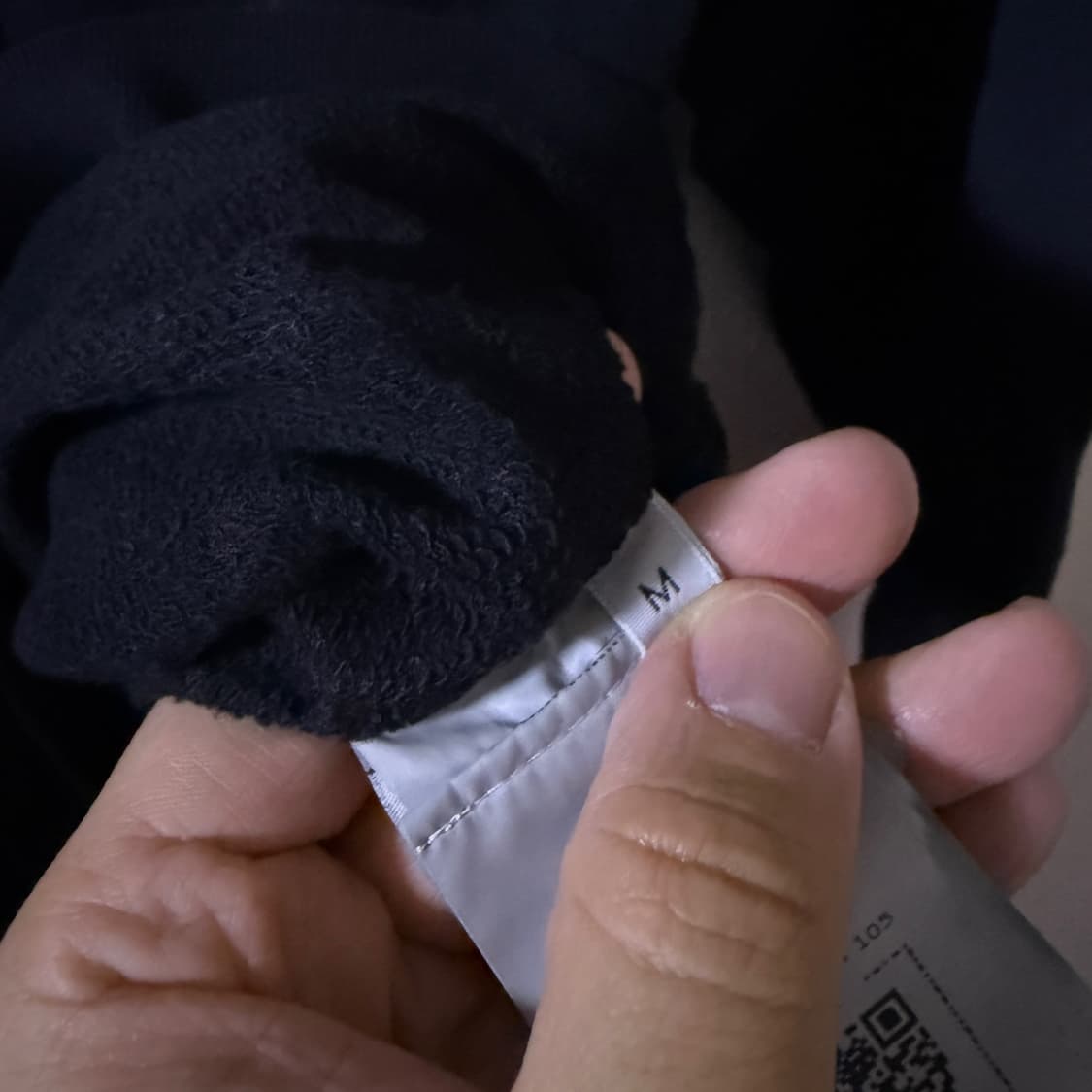 스톤아일랜드 22SS 블랙 라운드넥 맨투맨 M (95-100) 상품이미지7