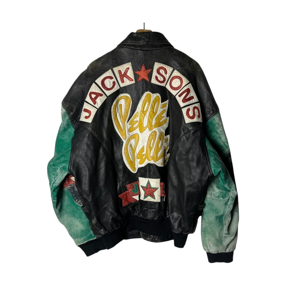 [Pelle Pelle] 90's 펠레펠레 잭슨 레더 봄버자켓 상품이미지1