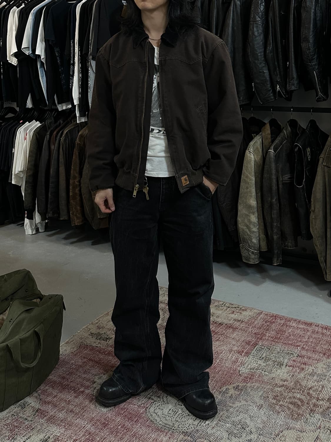 OG 칼하트 J14 산타페 자켓 칼하트 DKB 디트로이트 상품이미지10