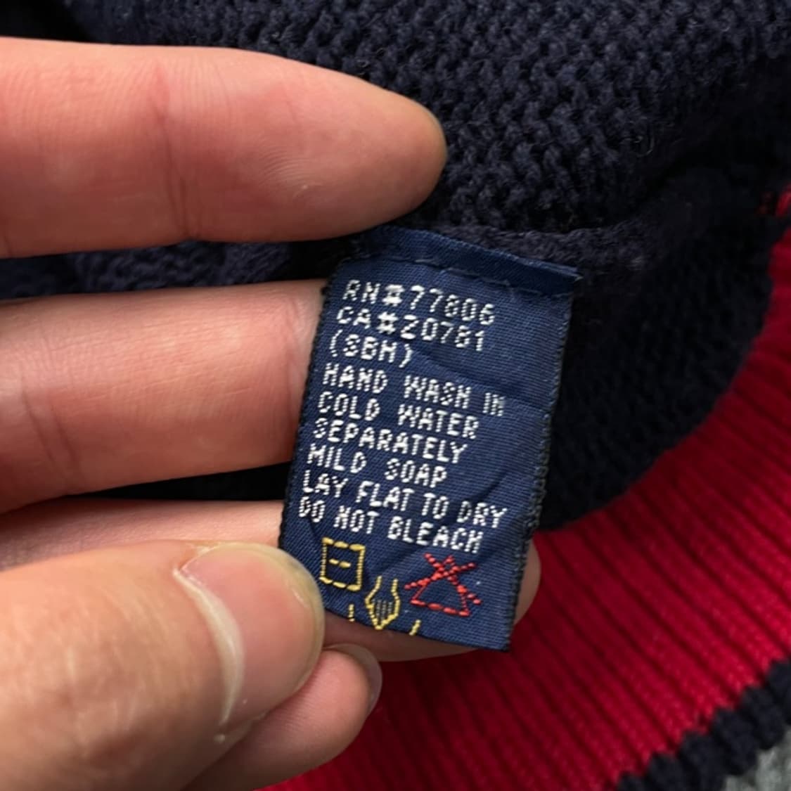 100 타미힐피거 월계수 니트  상품이미지4