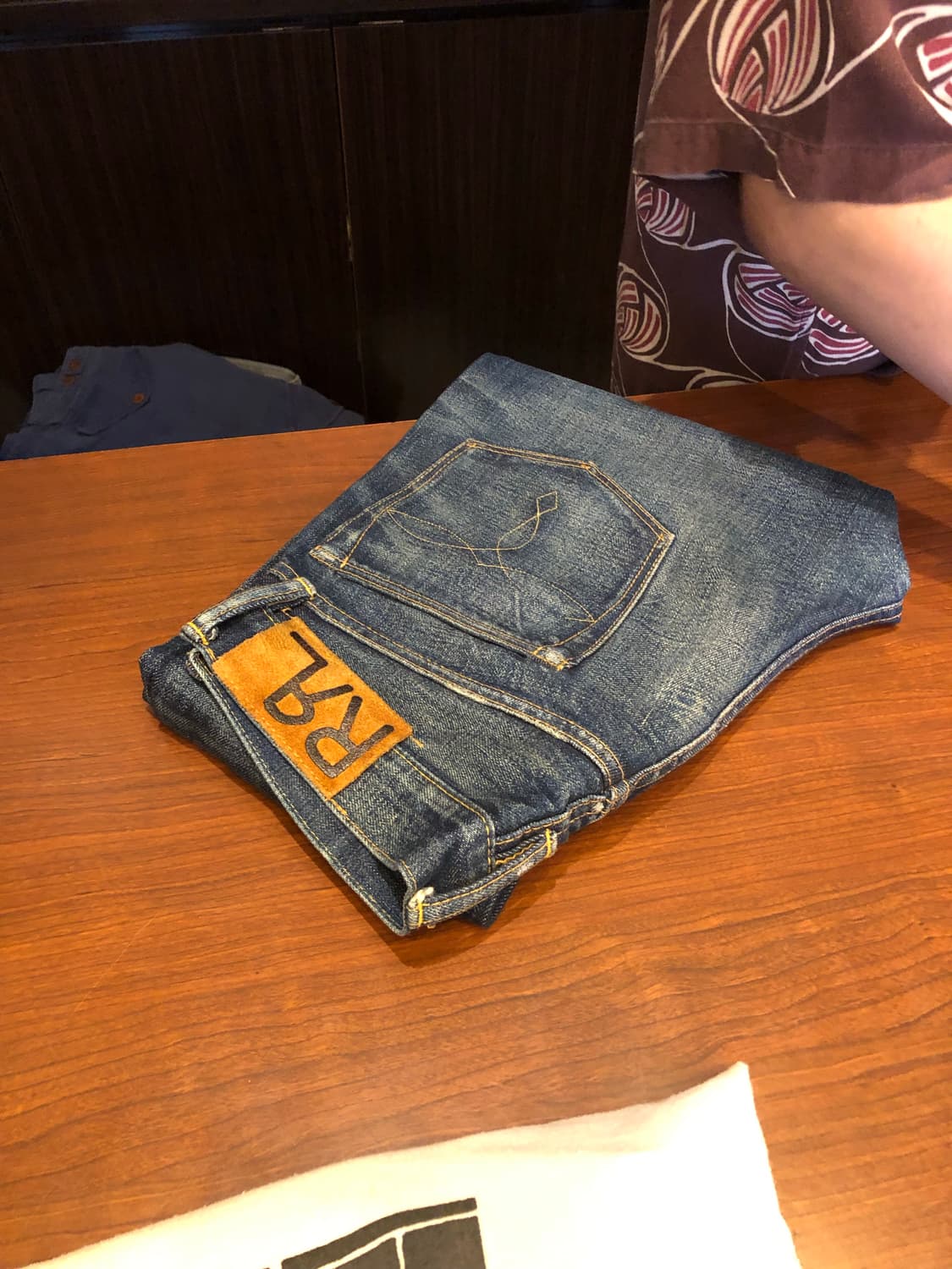 rrl 더블알엘 슬림 스트레이트 핏 28 데님  상품이미지3