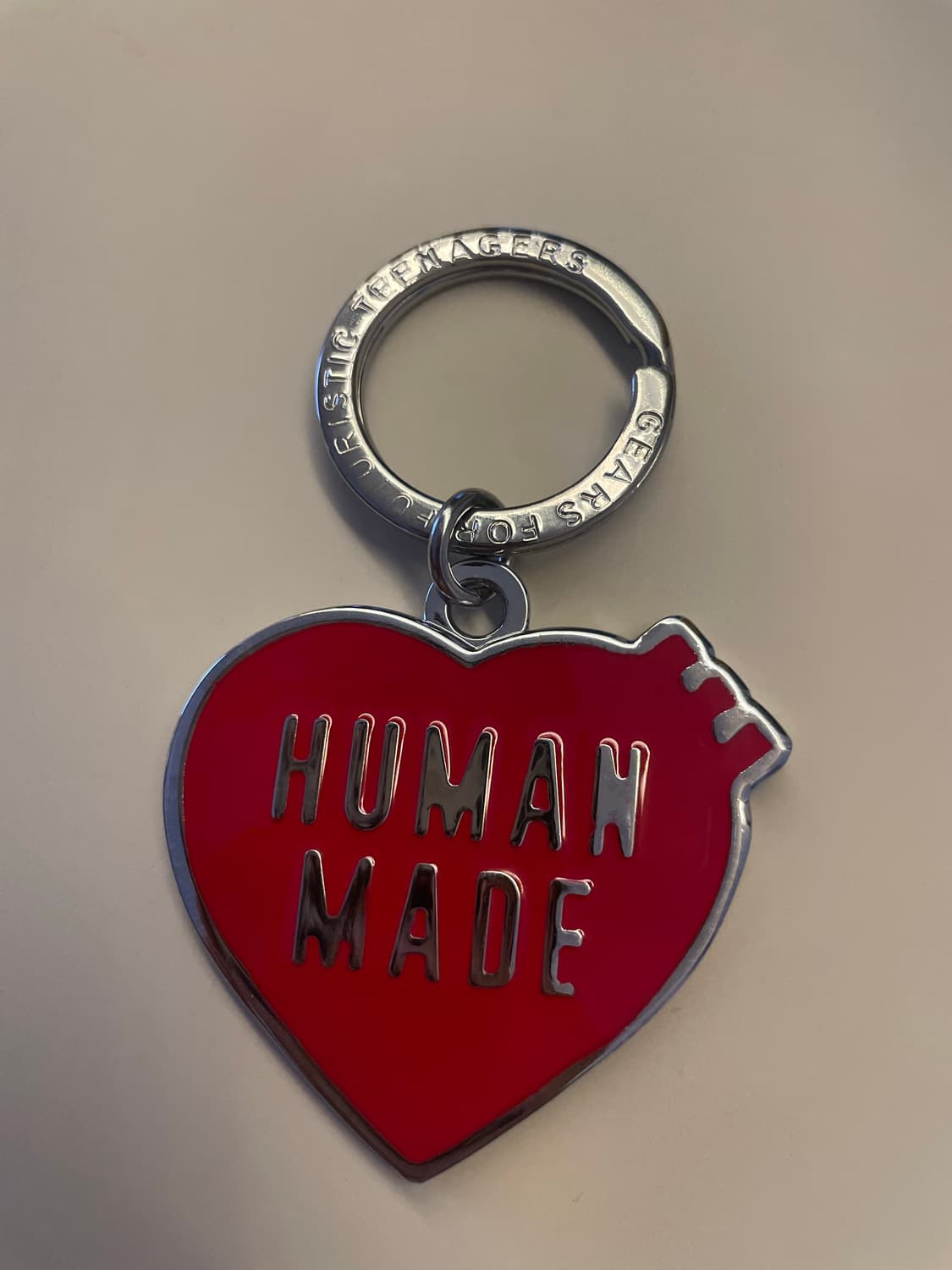 휴먼메이드 베르디 걸스 돈 크라이 키링 레드 상품이미지1