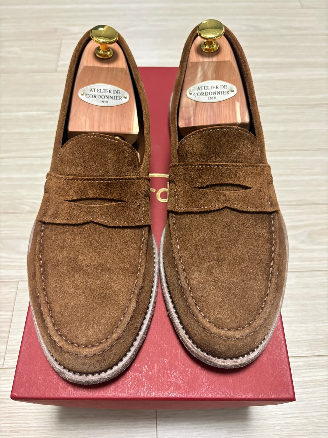 그라더스 로퍼01 스웨이드 브라운 265 상품이미지1