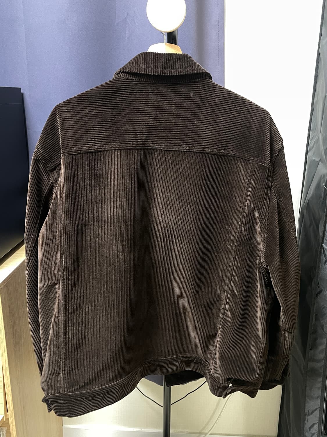 포터리 코듀로이 트러커 브라운 컬러 상품이미지2