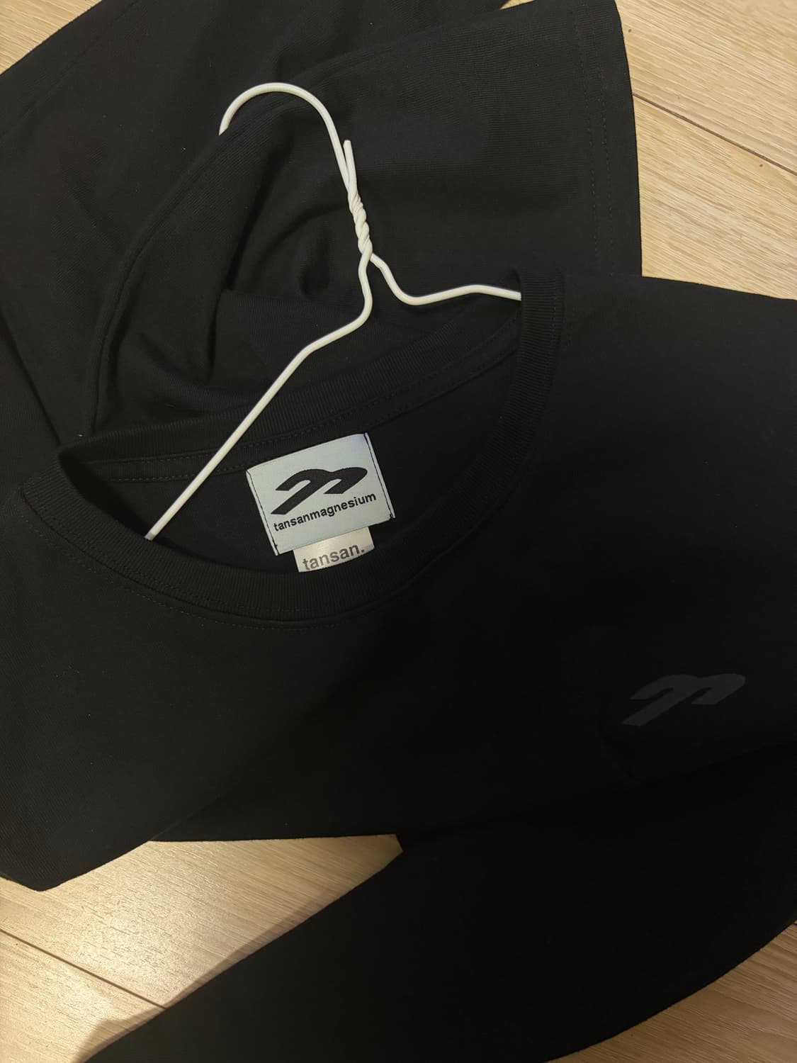 탄산마그네슘 마운틴 롱슬리브 블랙 🩶반택시 무배🩶 상품이미지5