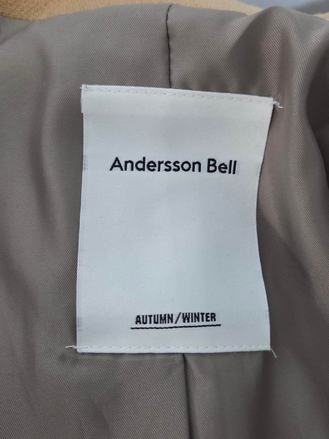 [앤더슨벨] 더블 브레스티드 패치 포켓 코트 | 00167 상품이미지3