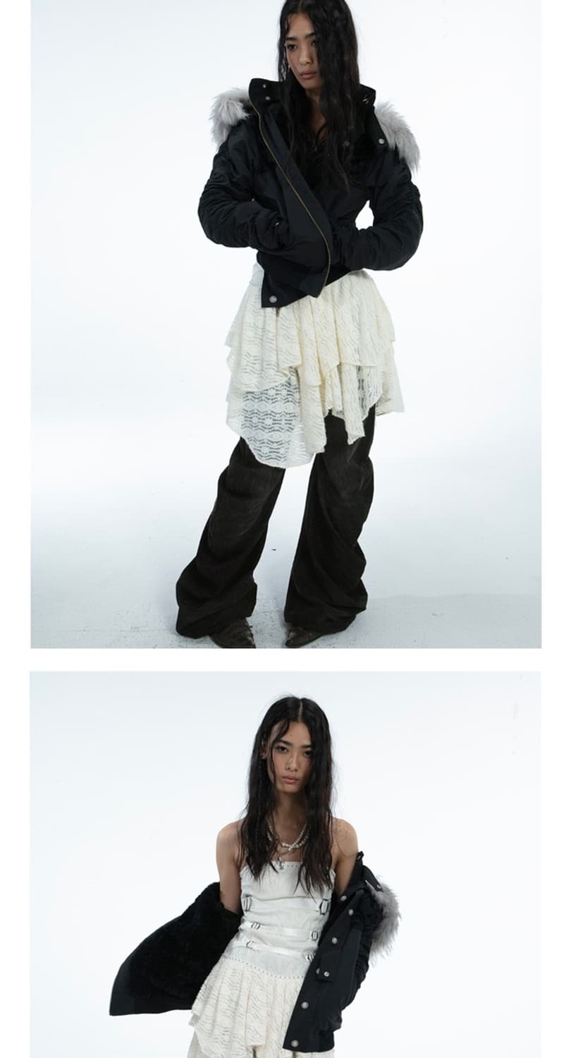 더블펀치 DOUBLE PUNCH 퍼자켓 상품이미지7