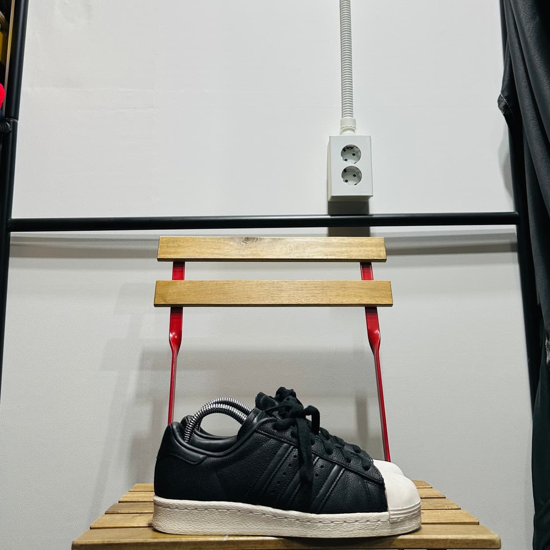 235) 아디다스 운동화 여성 여자 신발 슈퍼스타 블랙 상품이미지1