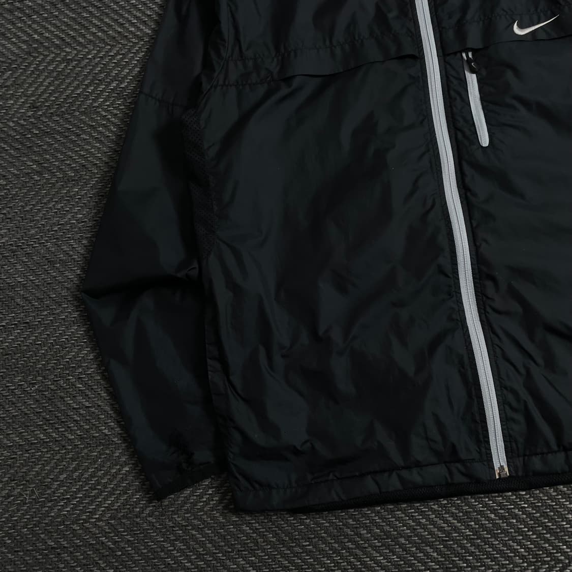 00s 나이키 올드스쿨 스우시 블랙 바람막이y 3867 상품이미지4