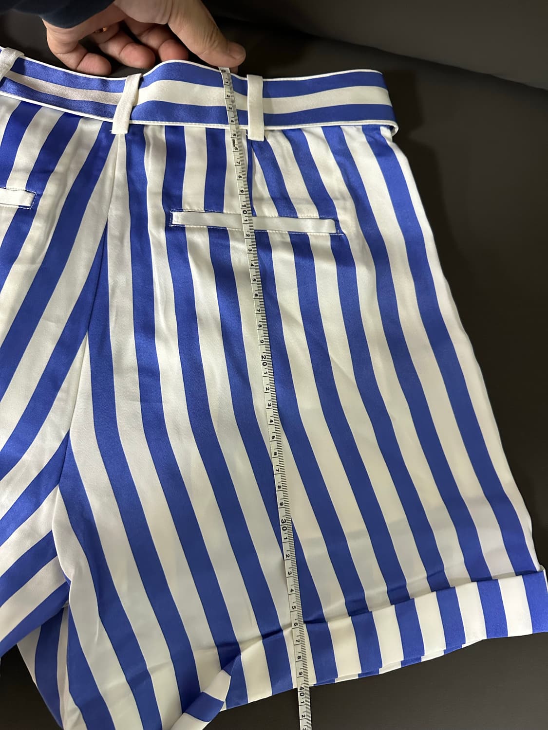 폴로 랄프로렌 스트라이프 사틴 반바지 상품이미지5