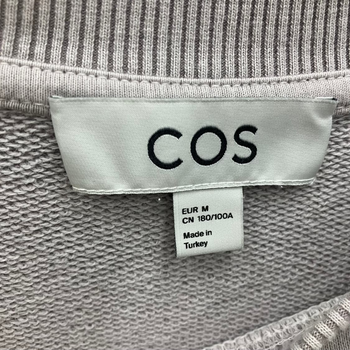 코스 라이트 그레이 스웨트셔츠 M 상품이미지3