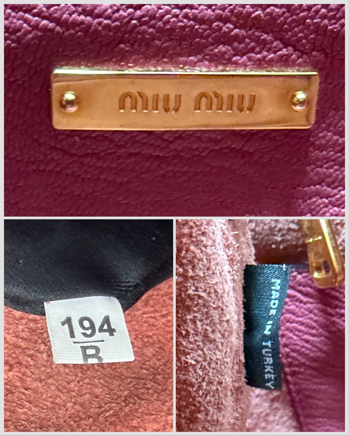 미우미우 마드라스 2WAY 숄더백 상품이미지10