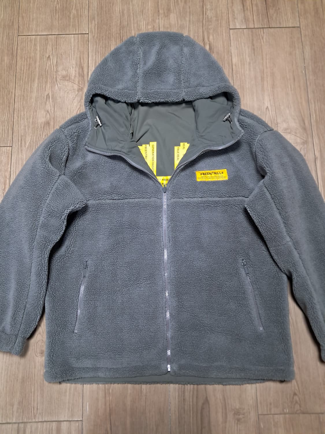빈트릴 해시태그 양면 후드자켓 S 상품이미지5