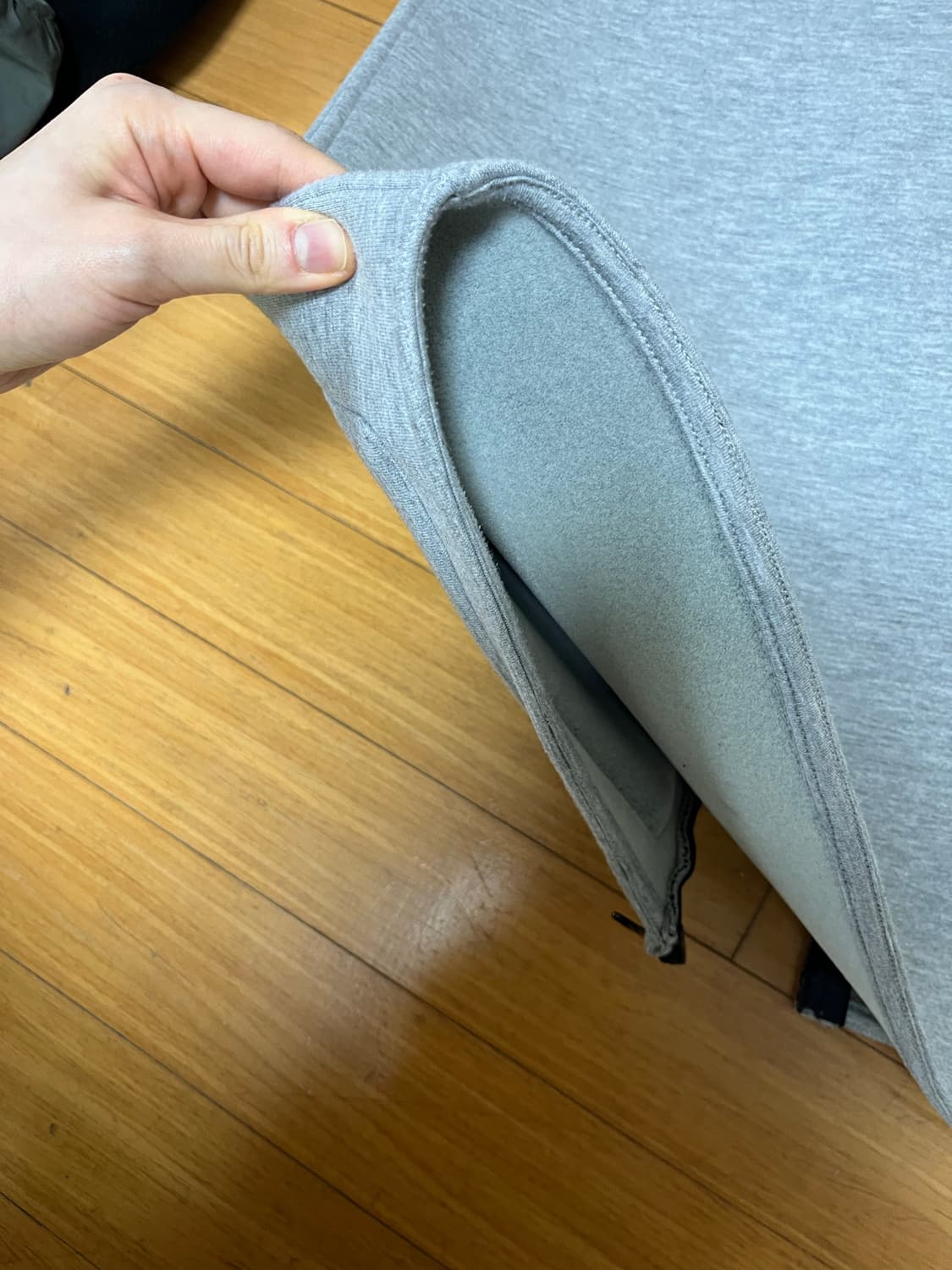 칼하트윕 집업 베스트 그레이 스몰 상품이미지5