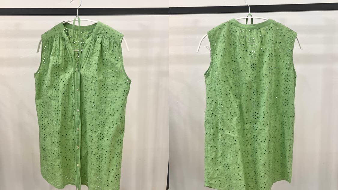 neon lime airy blouse 상품이미지6