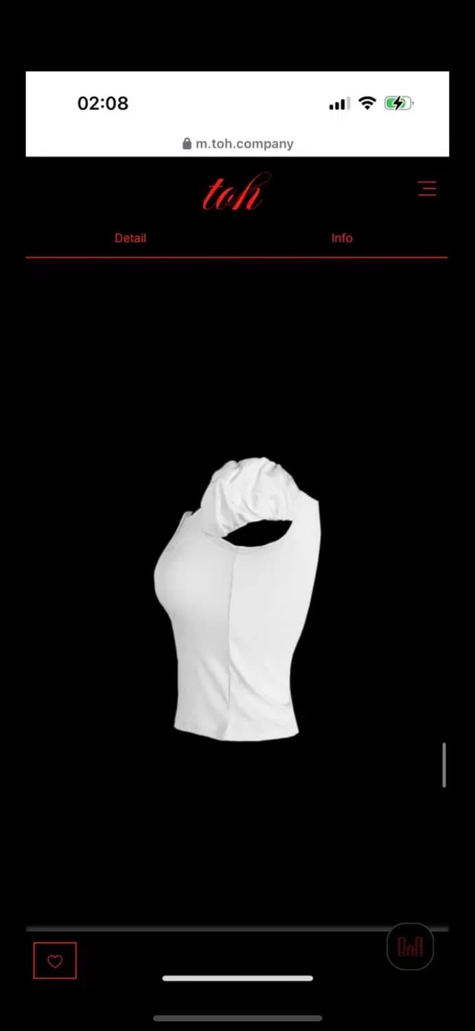 Toh 티오에이치 큐피드 탑 상품이미지2