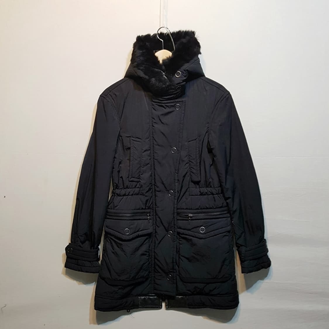 theory 띠어리 하프 패딩 자켓 블랙 상품이미지1