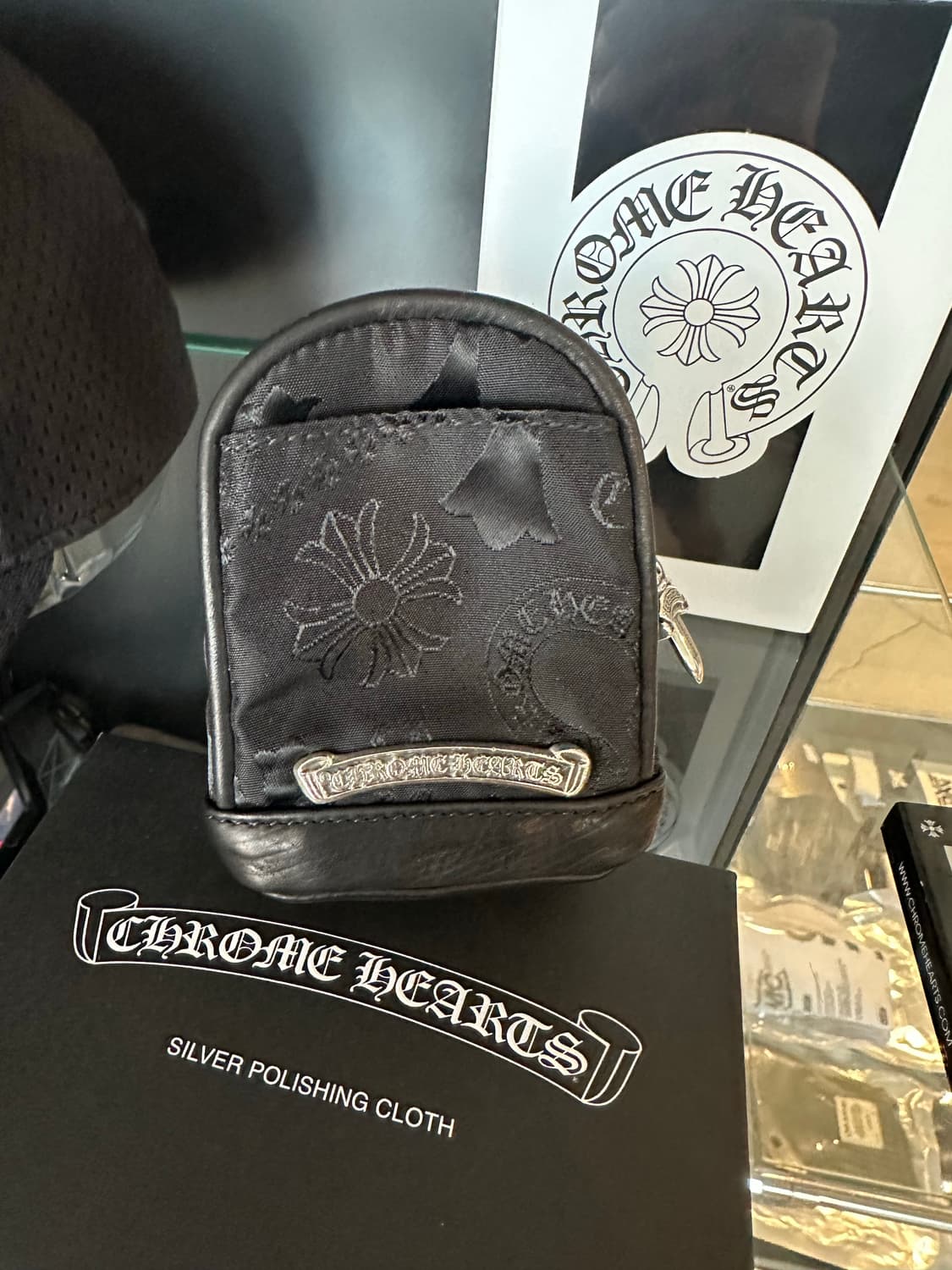 크롬하츠 스텐실 백팩 브레이슬릿 새상품 상품이미지1