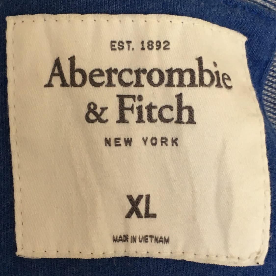 아베크롬비 빈티지 블루 후드집업 상품이미지3