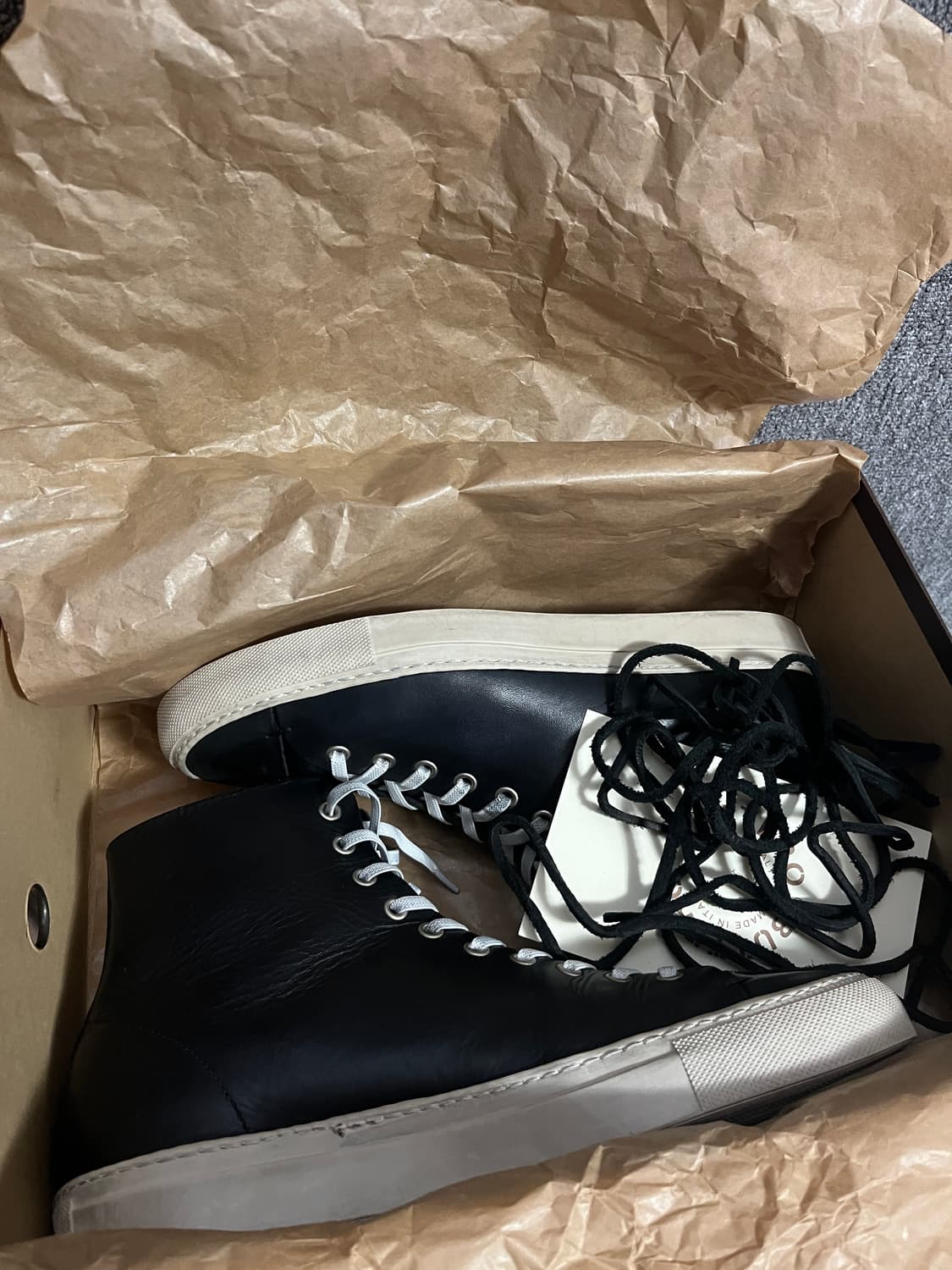 부테로 타니노 하이 레더 40사이즈 상품이미지5