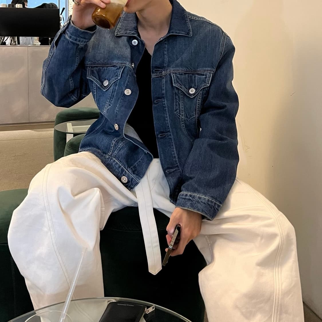 아워레가시 알타몬드 데님 자켓 상품이미지9