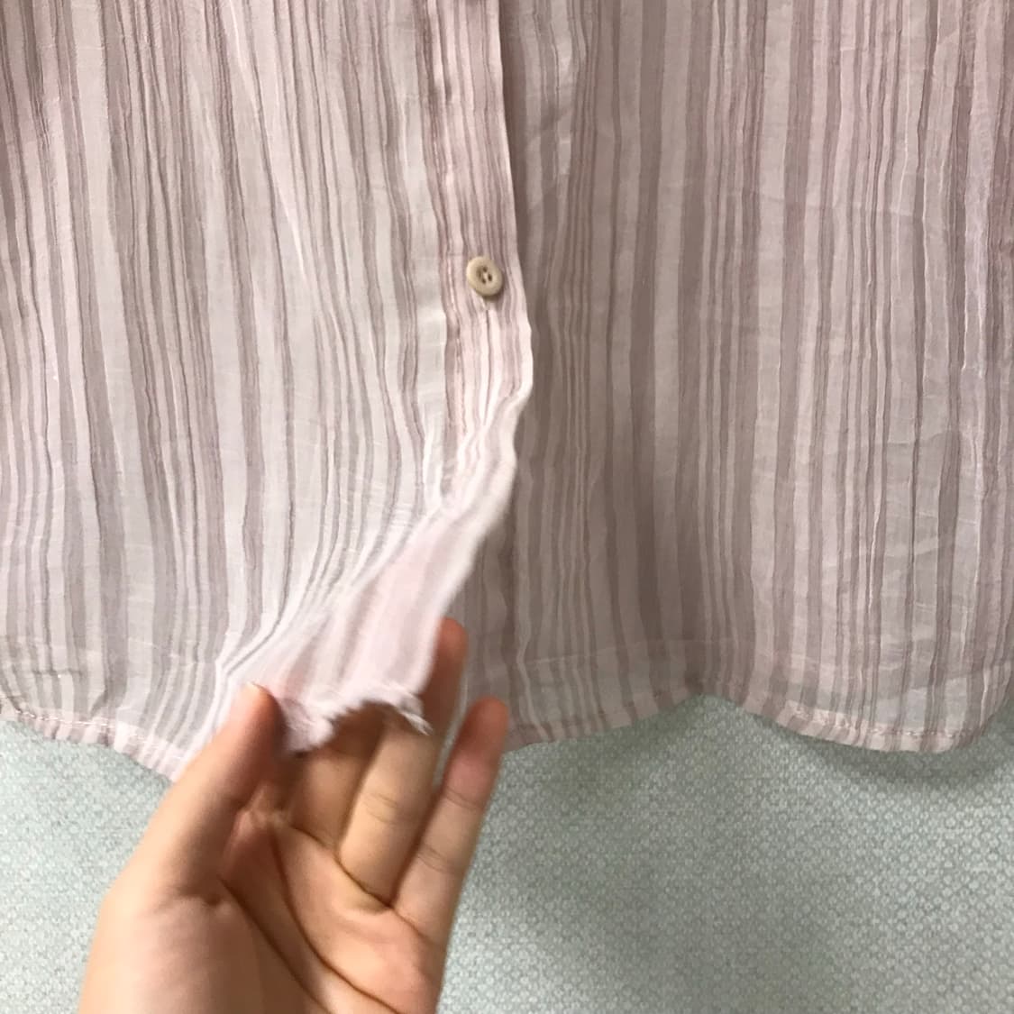 핑크 스트라이프 블라우스 상품이미지7