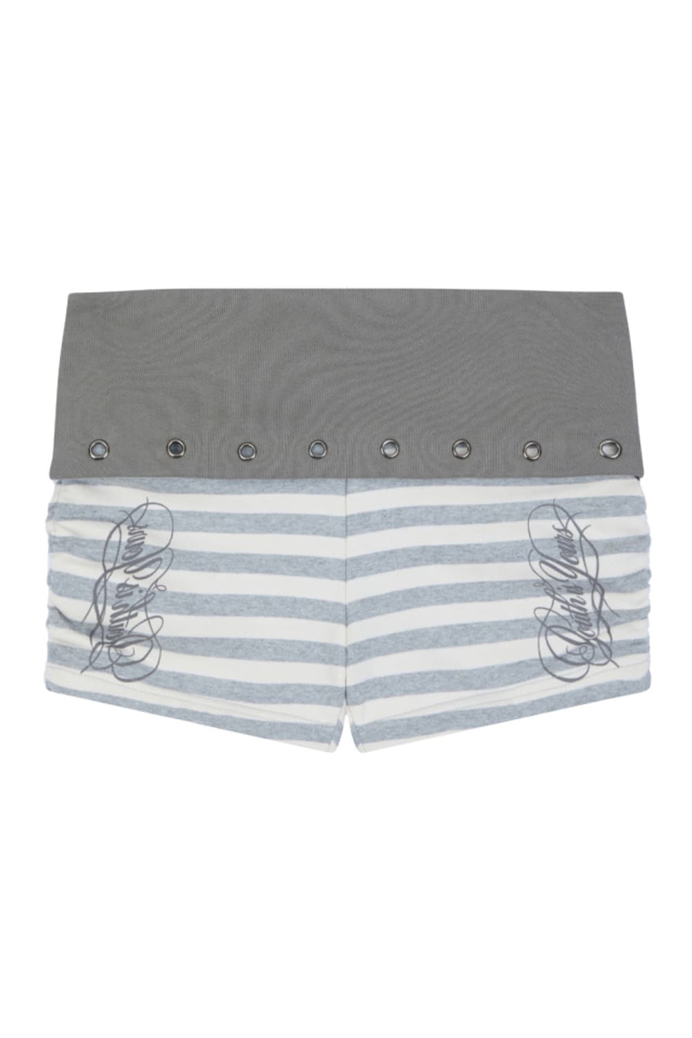 유스이즈유어스 그레이 셋업 레그워머 볼레로 반바지 나시 갸루 니혼진 상품이미지6