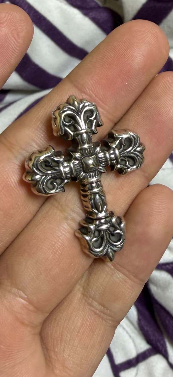 크롬하츠 필리그리 XSM펜던트 교신가능 상품이미지4