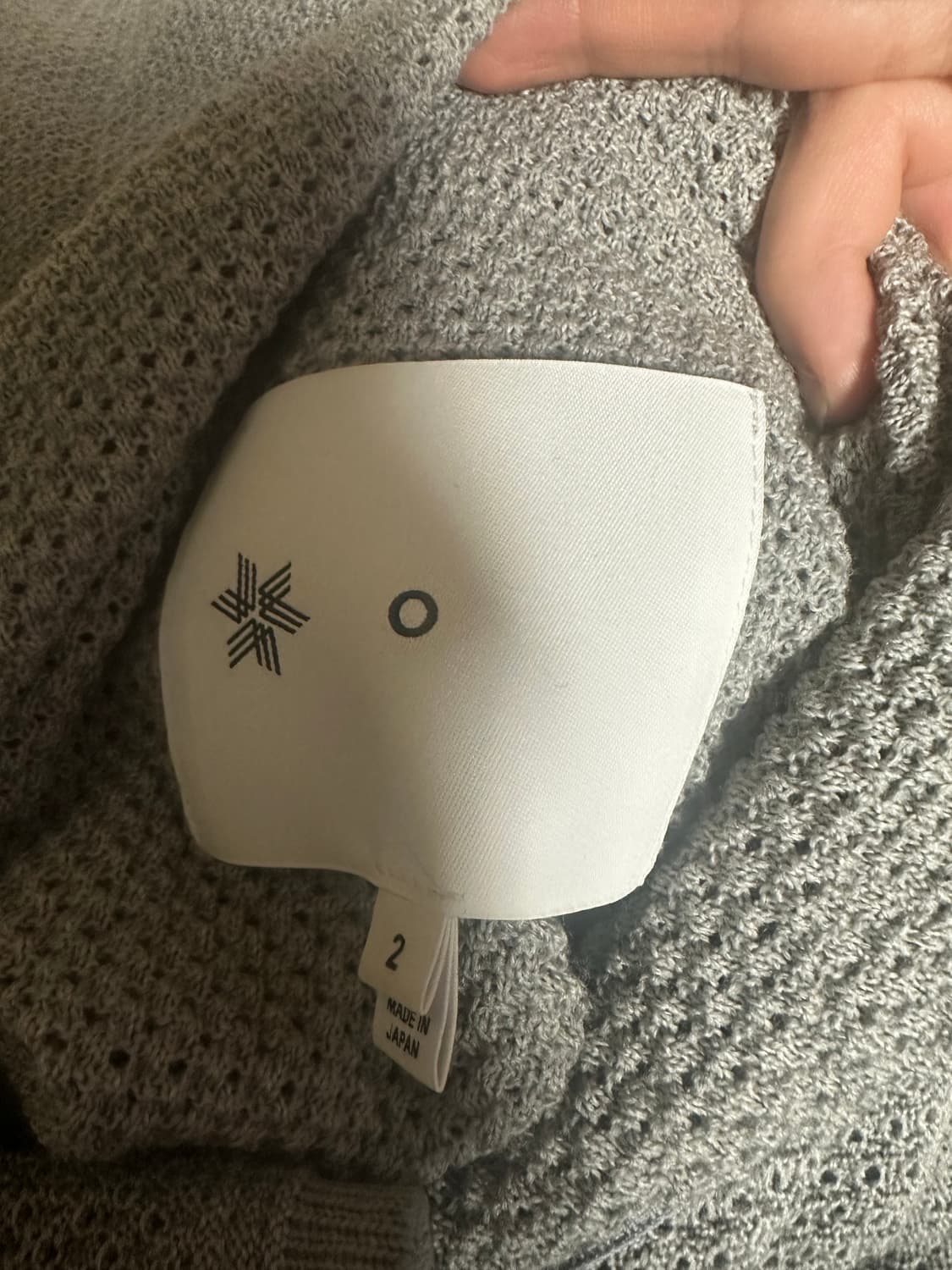 골드윈 제로 / 퍼포레이티드 홀가먼트 니트 탑 / 2 상품이미지3