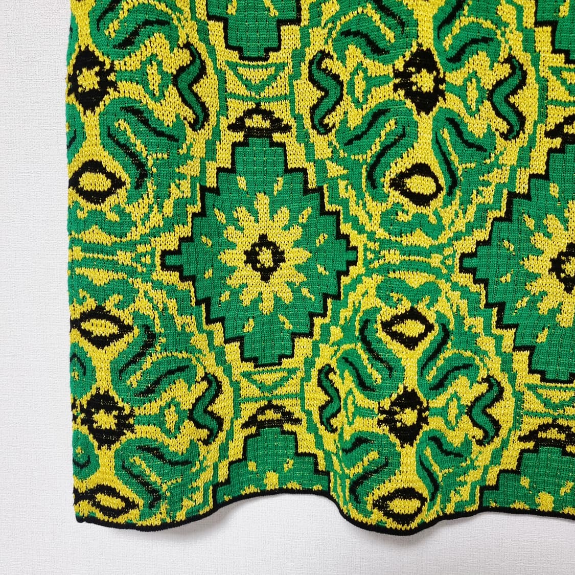 드리스 반 노튼 자수 니트 숏슬리브 반팔티 (55-66) 상태최상/1회착 상품이미지5