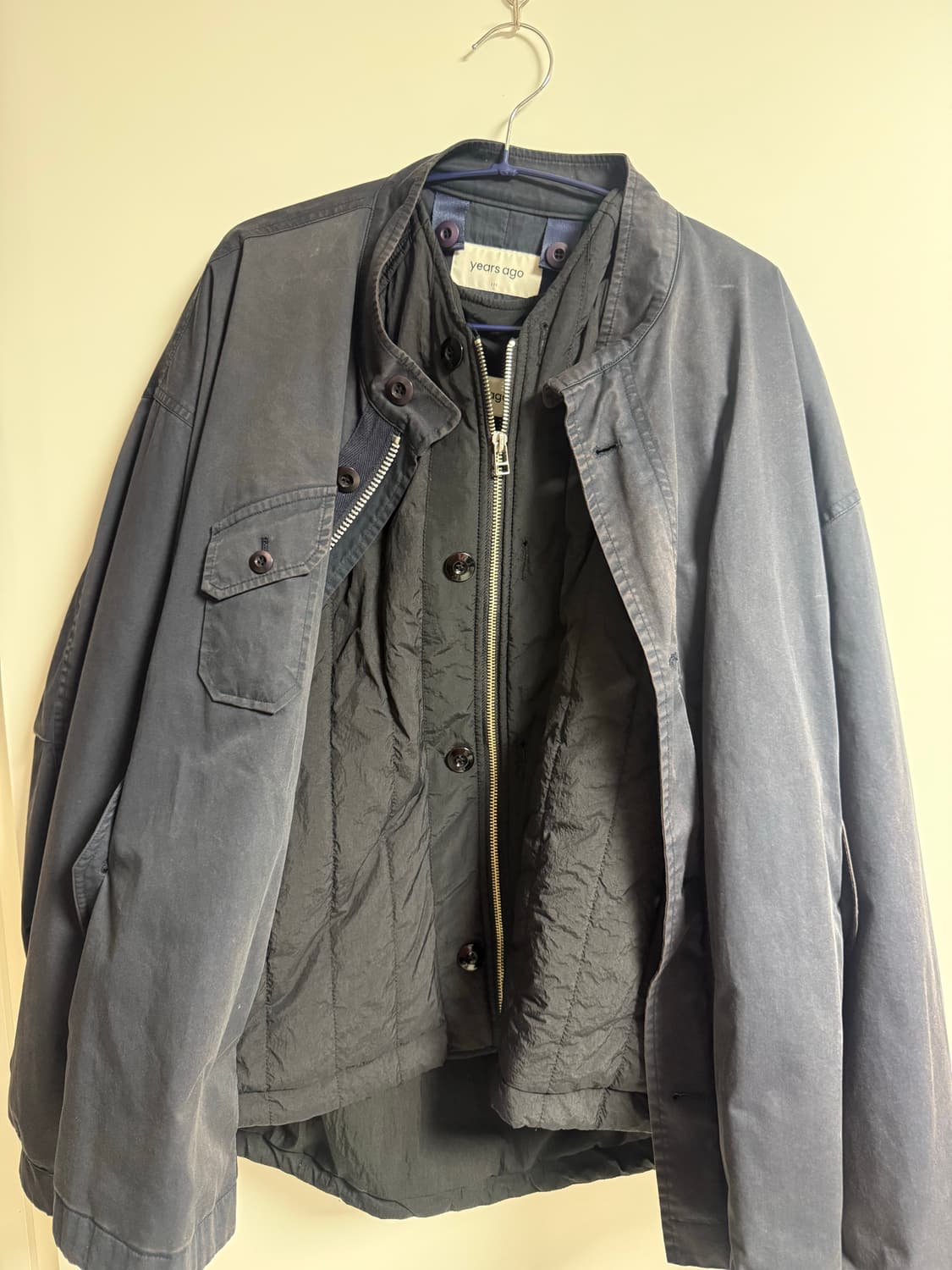 이얼즈어고 랜드파카 + 라이너 3사이즈 네이비 상품이미지3