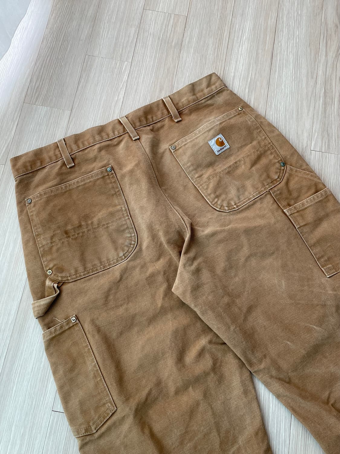Carhartt B01 brn 칼하트 더블니 브라운 상품이미지4