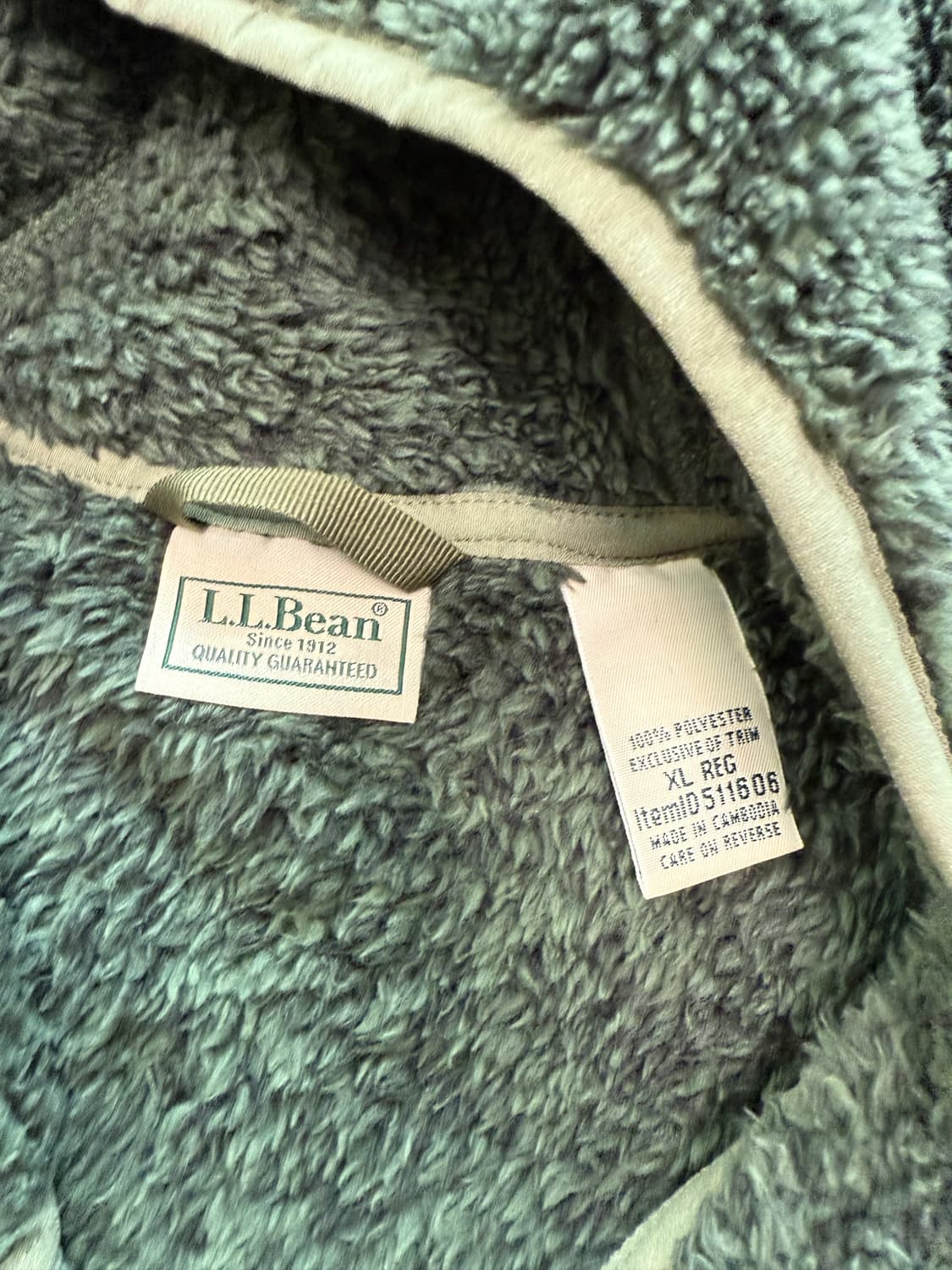 (XL) 엘엘빈 하이파일 플리스 후디 상품이미지3