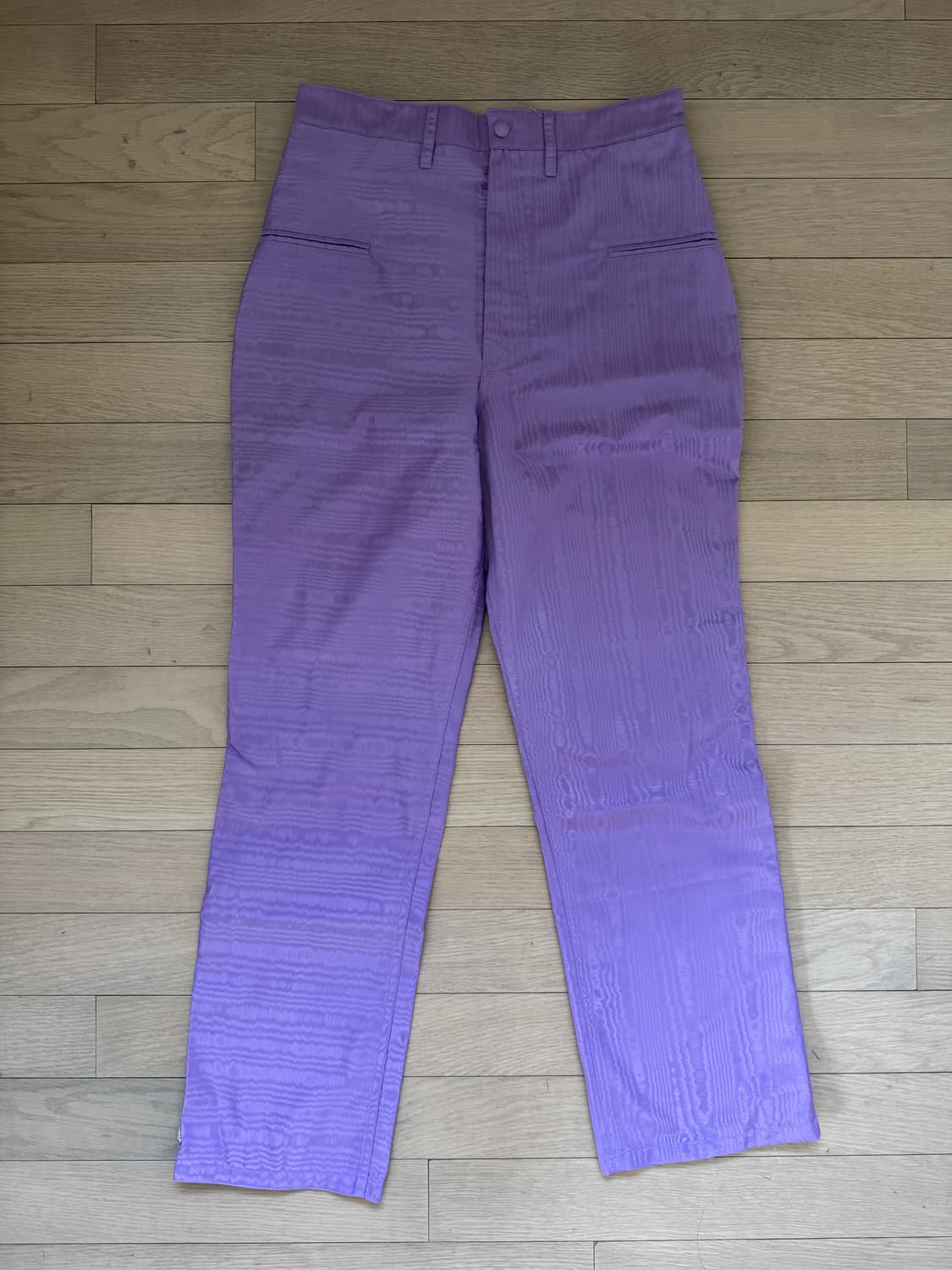 Marine Serre - Purple Shiny 트라우저 38(m) 상품이미지4