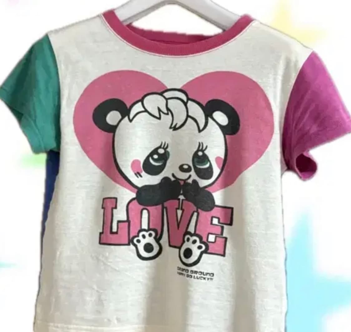 큐빈 큐빈티지 qvintage 니혼진 키치 그라그라 반팔  상품이미지2