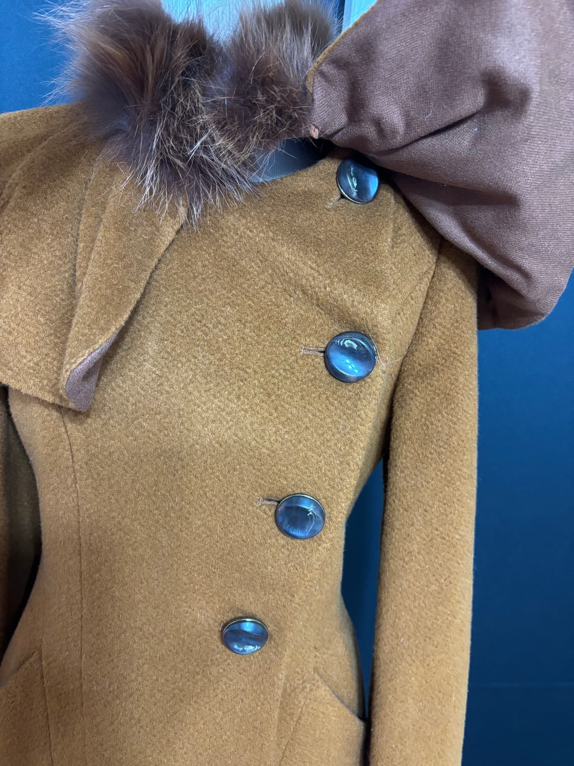 새제품ㅡ 에고이스트 셔링 케이프 코트 55 상품이미지5