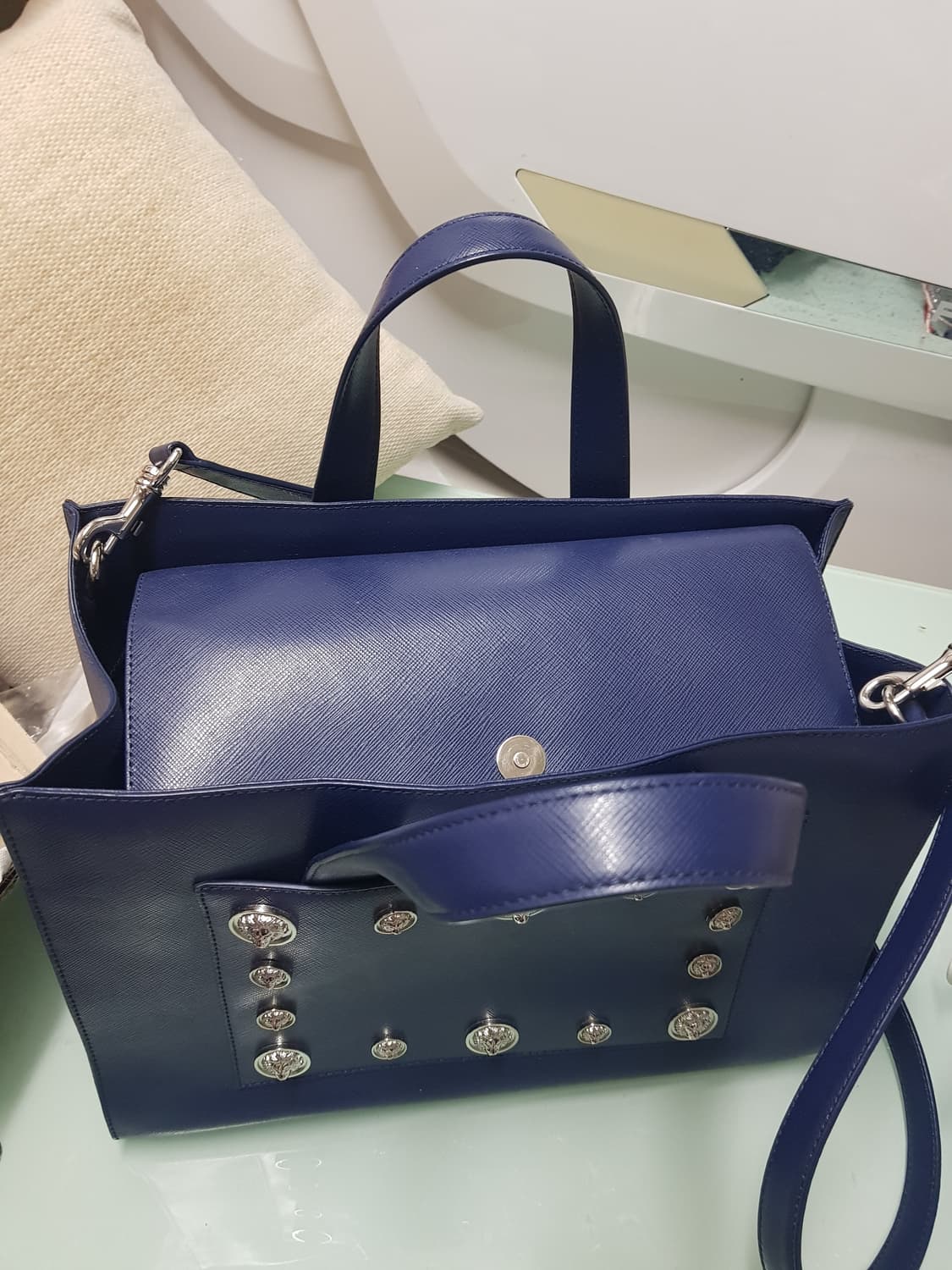 베르수스 사피아노 토트&숄더백(컨디션굿) 상품이미지3