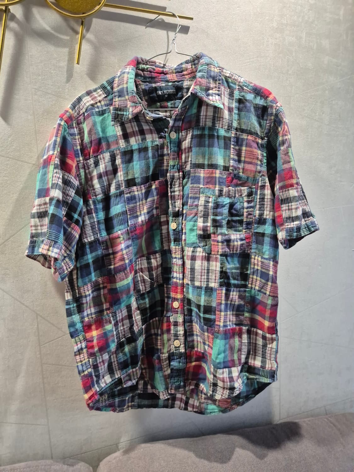 백넘버 패치 셔츠 상품이미지2