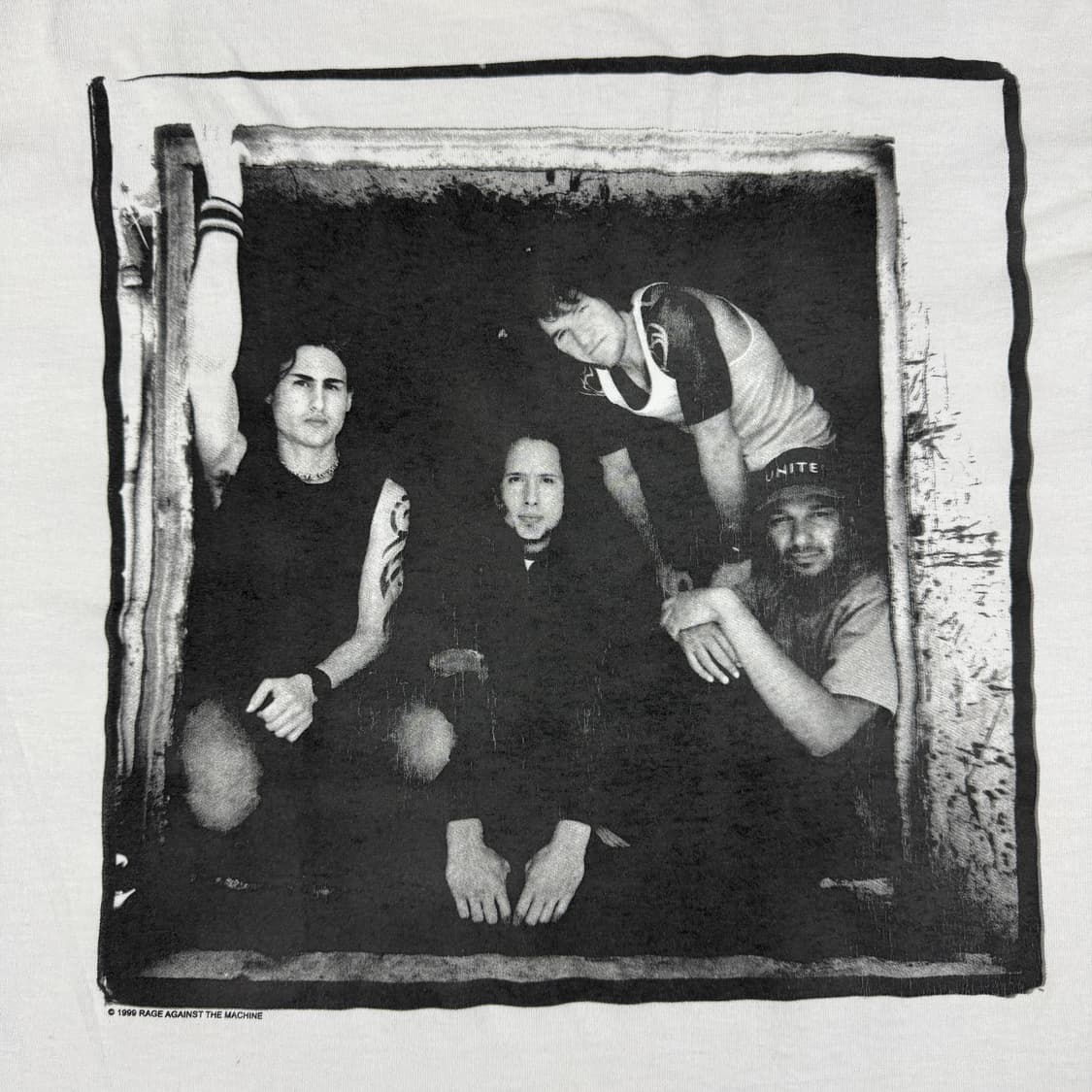 빈티지 90s RATM 레이지 어게인스트 더 머신 밴드 티셔츠 상품이미지6