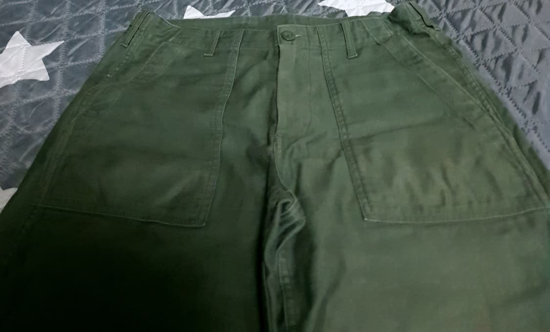 무신사스탠다드 레플리카 퍼티그 팬츠 카키 (31) 상품이미지2