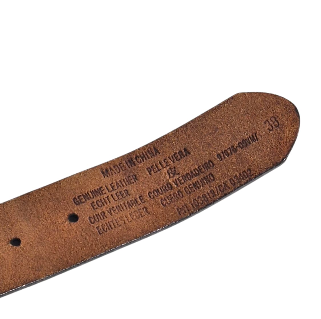 HD) 할리 데이비슨 스컬 로고 레더 벨트 상품이미지7