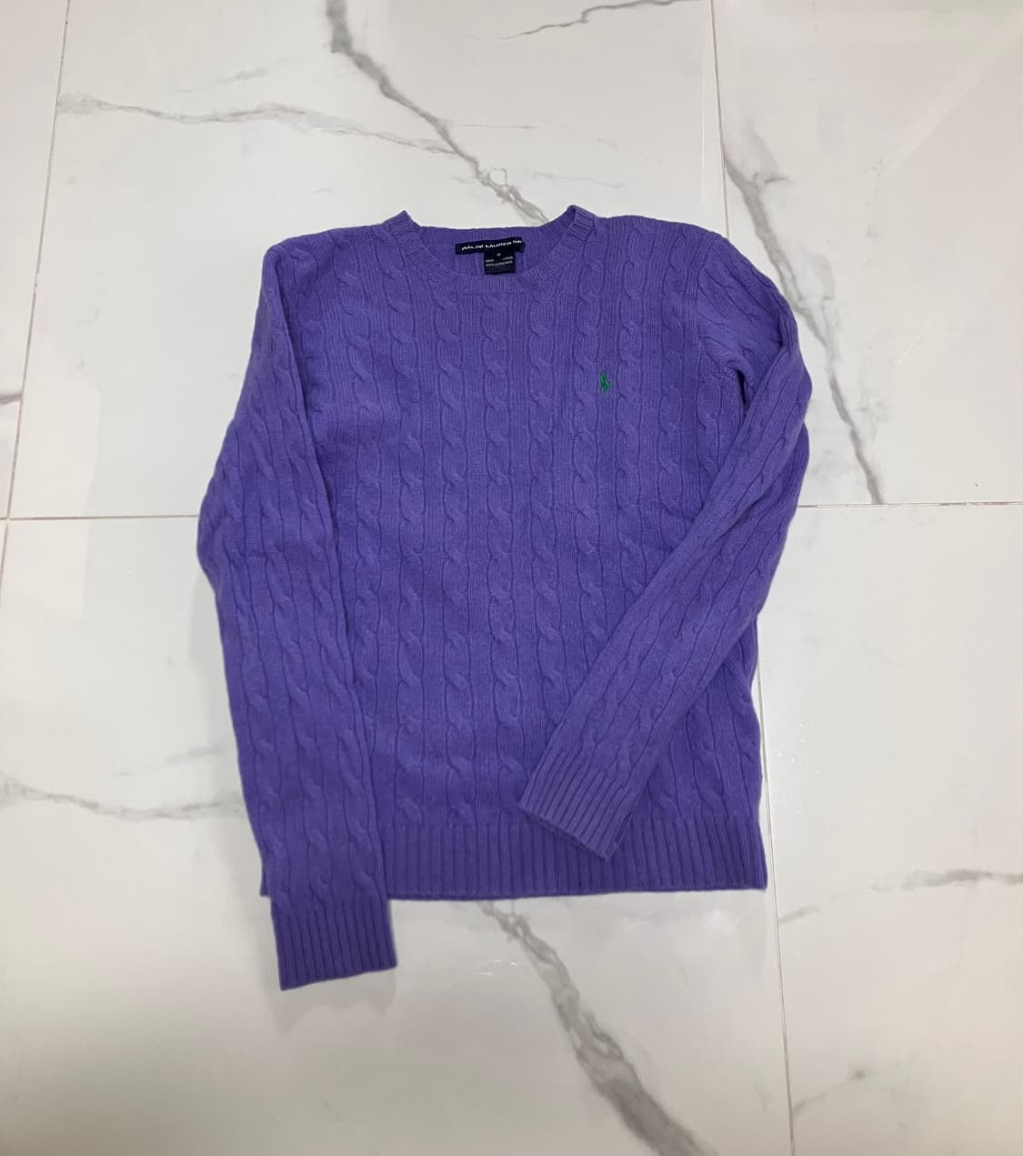 랄프로렌 울 100%케이블 니트 스웨터 ralph lauren sport 상품이미지2