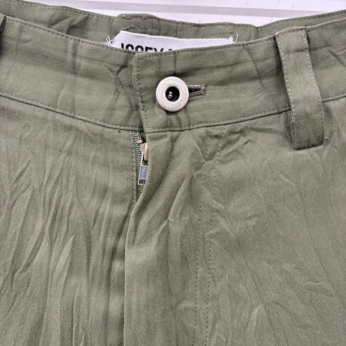 이세이미야케 그린 주름 바지 29in 상품이미지2