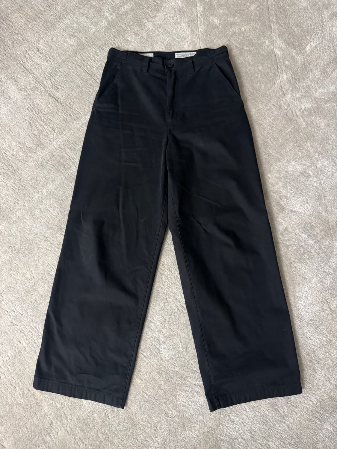 [고낙] 피셔맨 팬츠 블랙 1(S)사이즈 상품이미지2