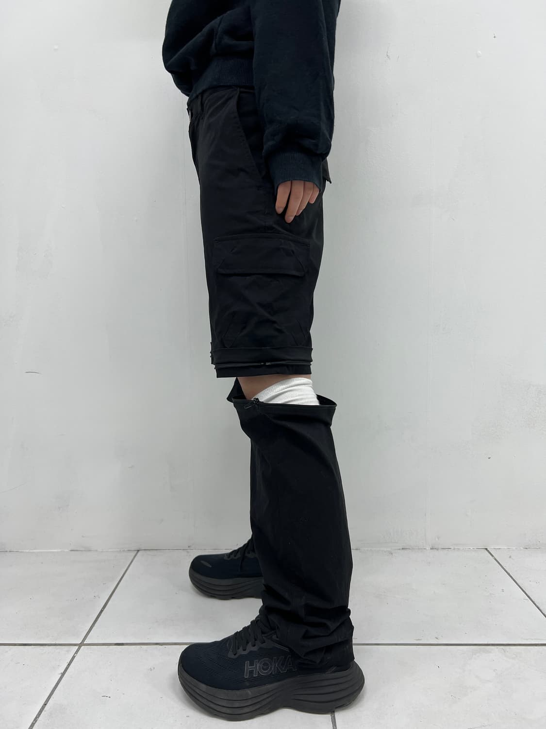 zipper cargo pants 상품이미지3